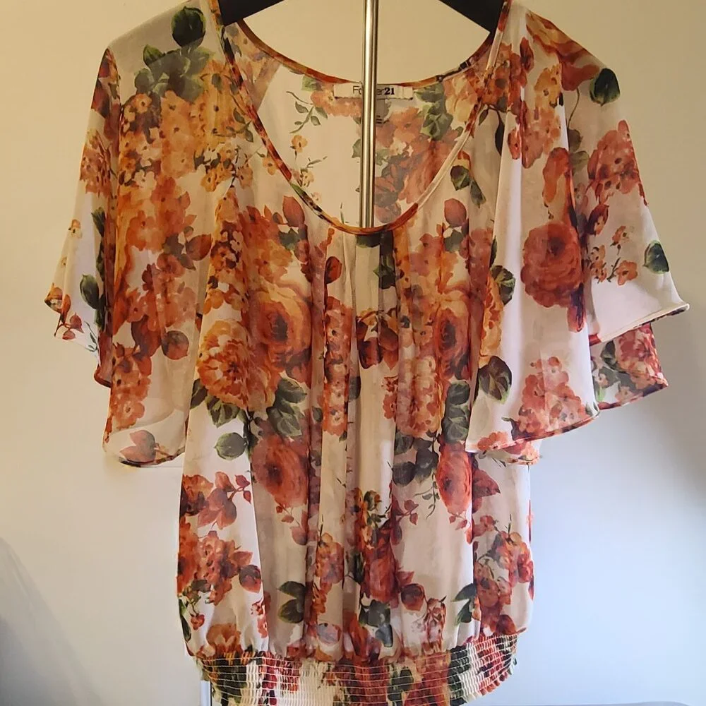 Rue21 Sheer Blouse - Medium - Picture 2 of 8